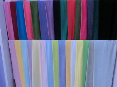 全棉天鵝絨 百色現(xiàn)貨，匠心品質(zhì)——探訪安慶宏洲針紡織品的針織面料世界